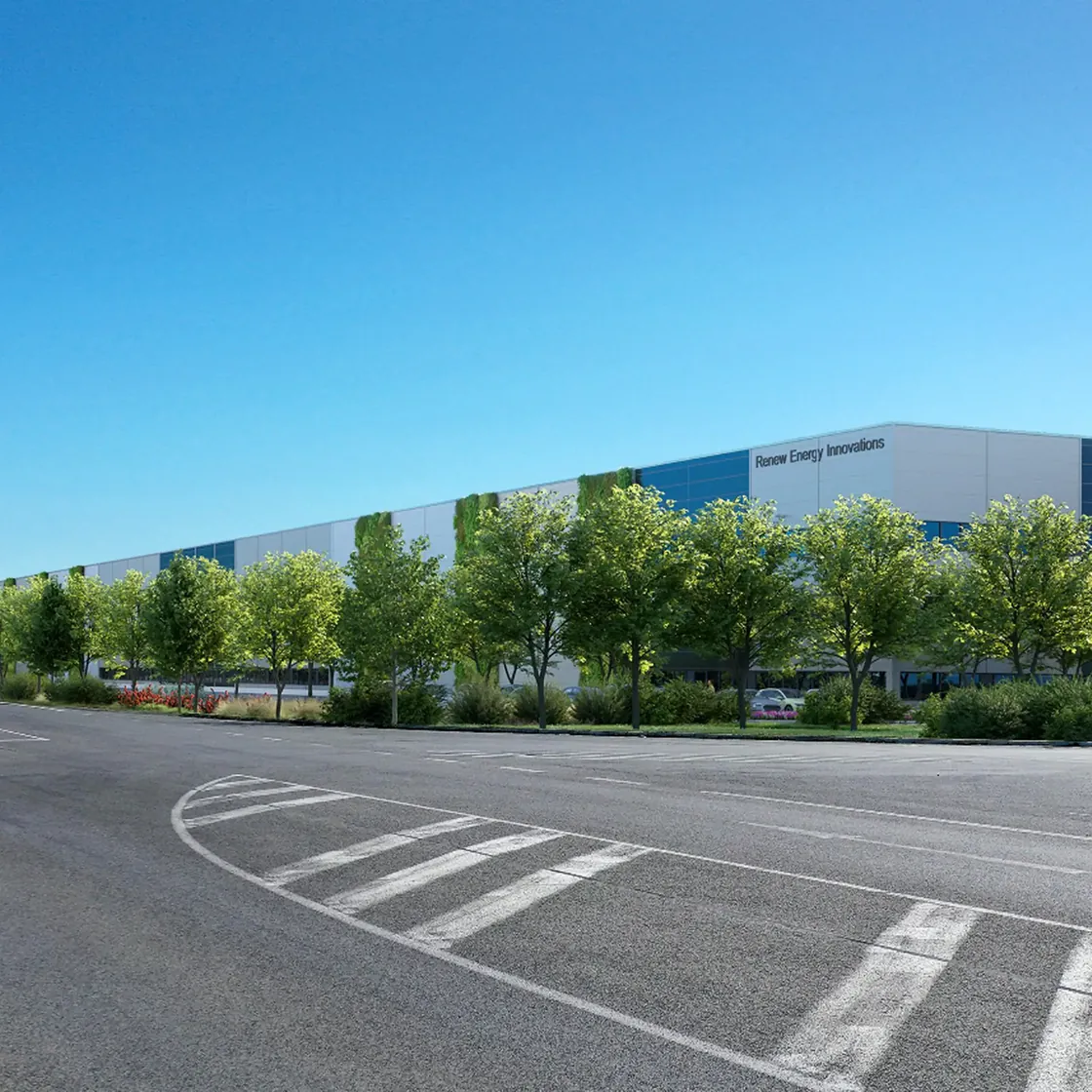 Bakov Park industrial project, Bakov nad Jizerou — visualisation